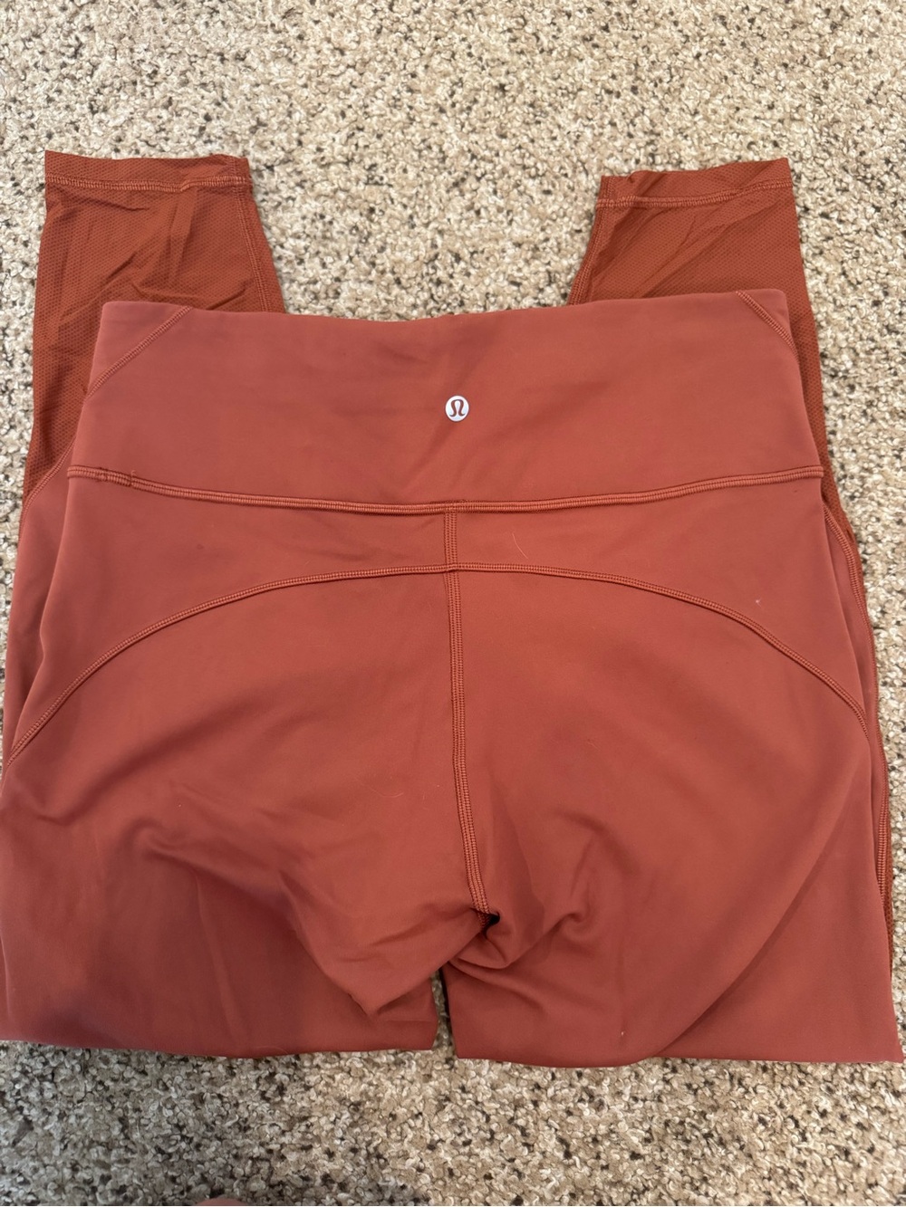lululemon athletica High-Rise Rust/Brick Leggings